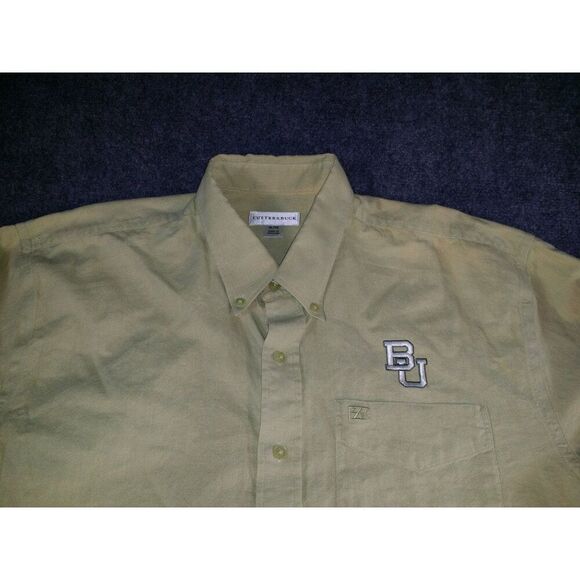 Baylor Bears Button Up Shirt Men Sz XL Cutter & Buck NCAA Work‎ Sportswear - Picture 2 of 7